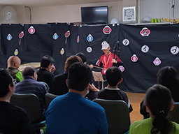 二胡の演奏会の様子